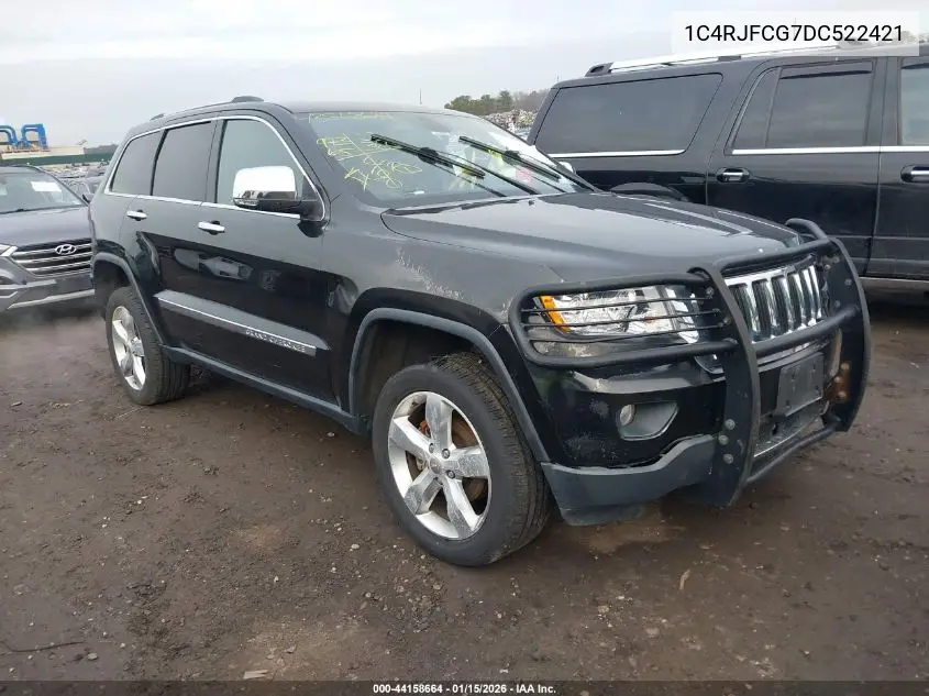 1C4RJFCG7DC522421 2013 Jeep Grand Cherokee Overland