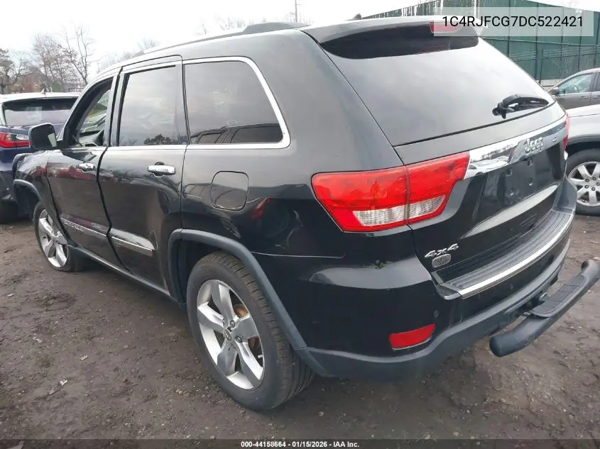 1C4RJFCG7DC522421 2013 Jeep Grand Cherokee Overland
