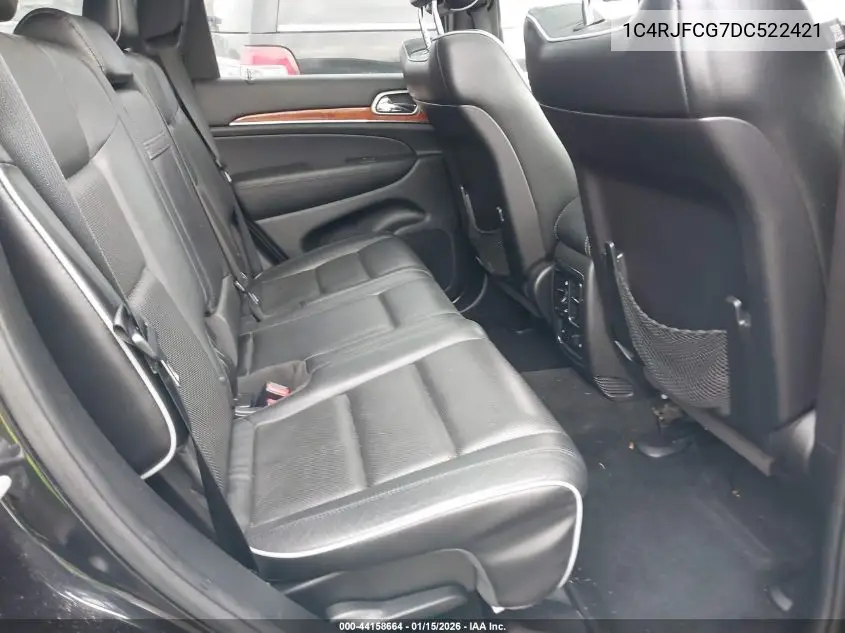 1C4RJFCG7DC522421 2013 Jeep Grand Cherokee Overland