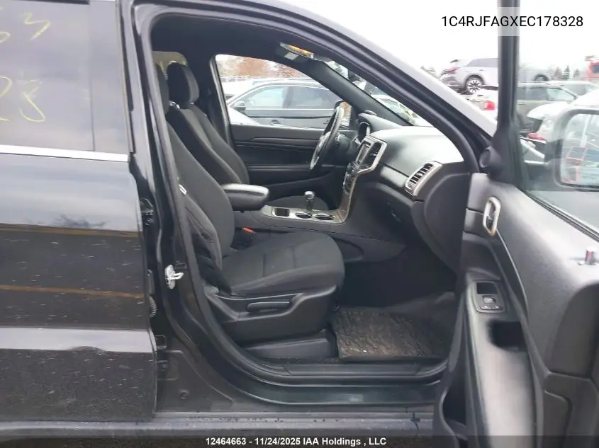 1C4RJFAGXEC178328 2014 Jeep Grand Cherokee Laredo