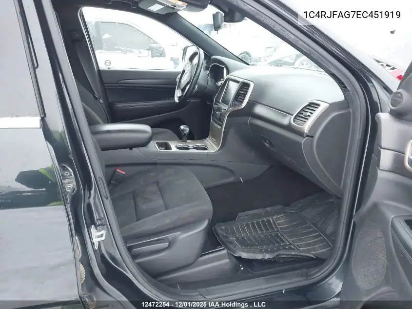1C4RJFAG7EC451919 2014 Jeep Grand Cherokee Laredo