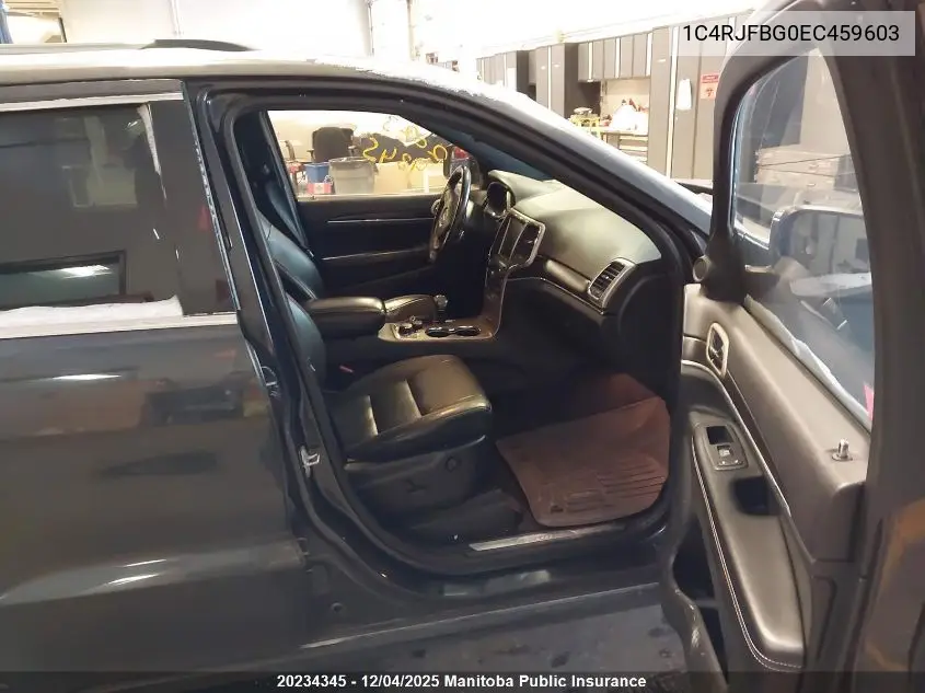 1C4RJFBG0EC459603 2014 Jeep Grand Cherokee Limited