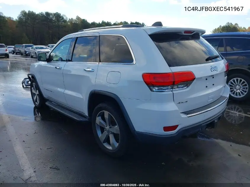 1C4RJFBGXEC541967 2014 Jeep Grand Cherokee Limited