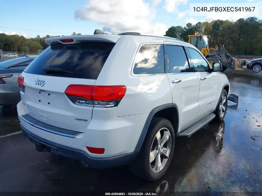 1C4RJFBGXEC541967 2014 Jeep Grand Cherokee Limited