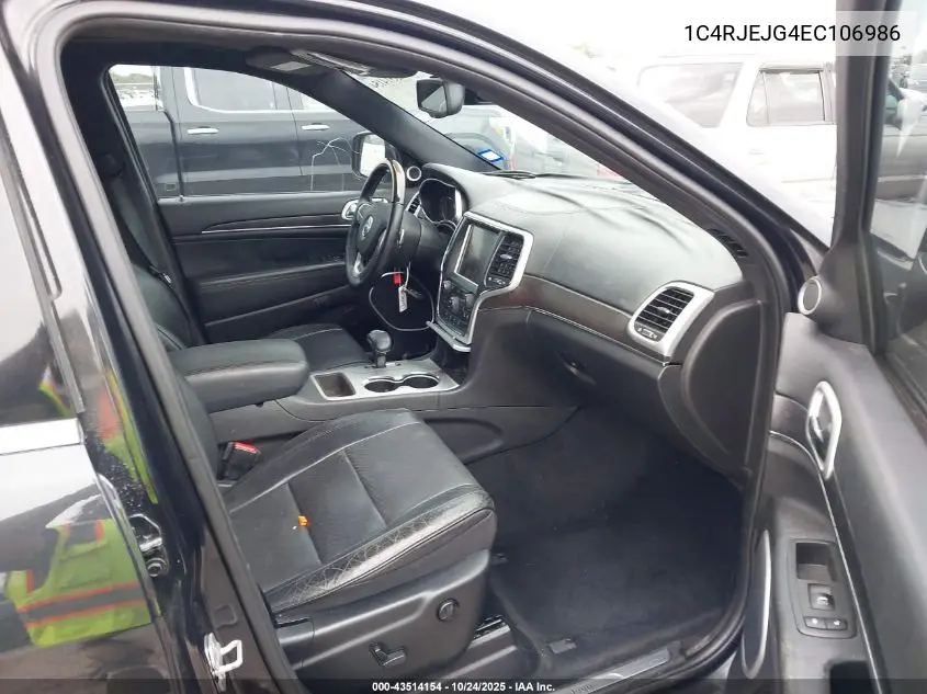 1C4RJEJG4EC106986 2014 Jeep Grand Cherokee Summit