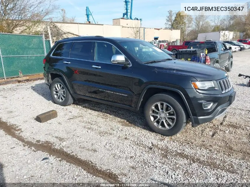 1C4RJFBM3EC350347 2014 Jeep Grand Cherokee Limited