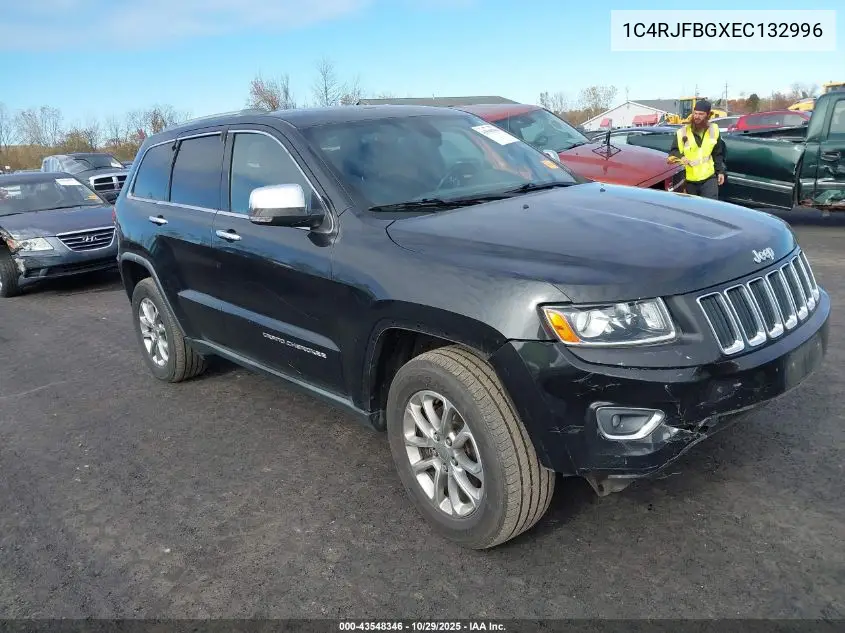 1C4RJFBGXEC132996 2014 Jeep Grand Cherokee Limited