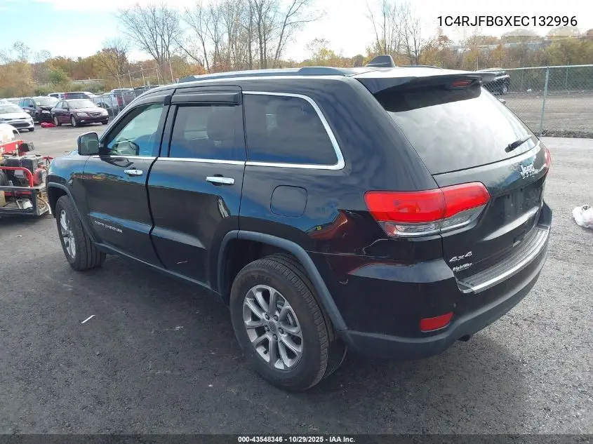 1C4RJFBGXEC132996 2014 Jeep Grand Cherokee Limited