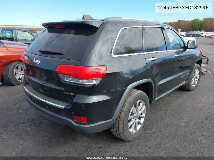 1C4RJFBGXEC132996 2014 Jeep Grand Cherokee Limited