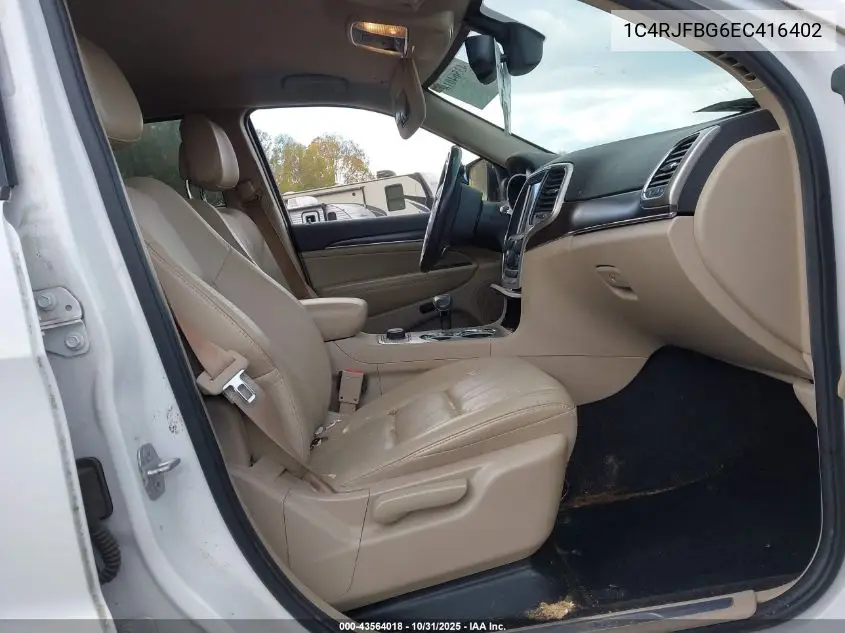 1C4RJFBG6EC416402 2014 Jeep Grand Cherokee Limited