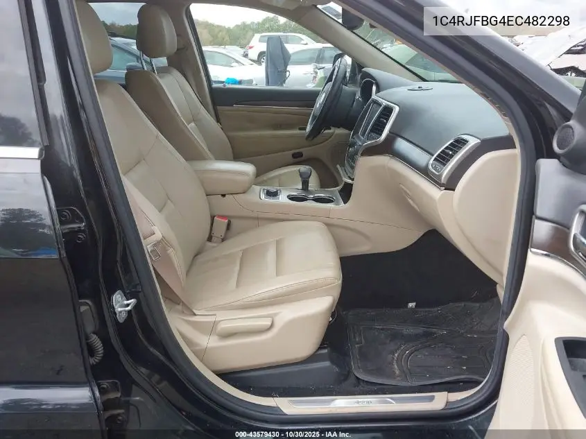 1C4RJFBG4EC482298 2014 Jeep Grand Cherokee Limited