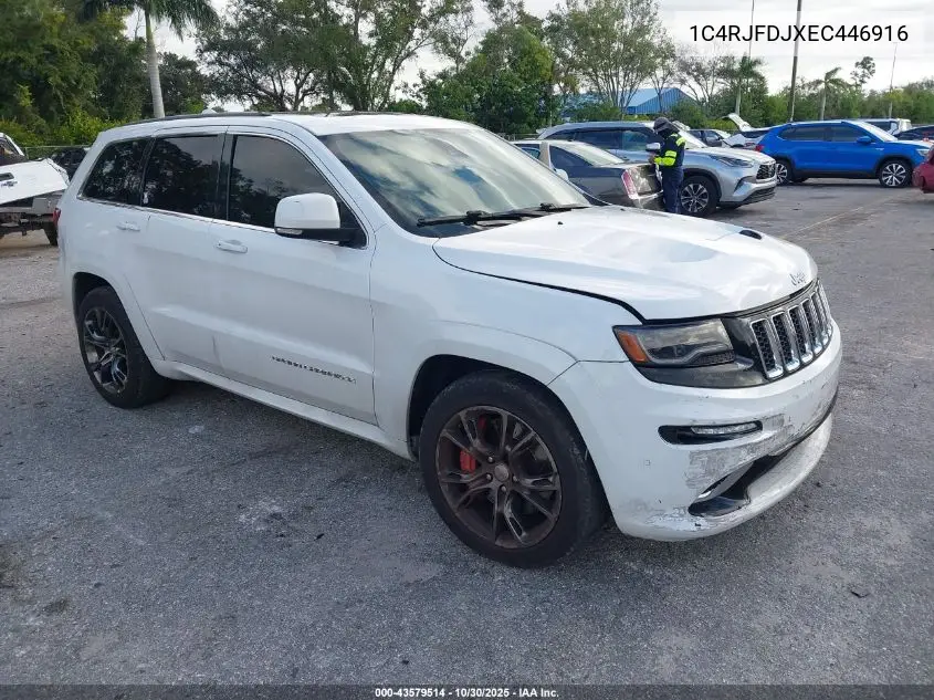 1C4RJFDJXEC446916 2014 Jeep Grand Cherokee Srt8