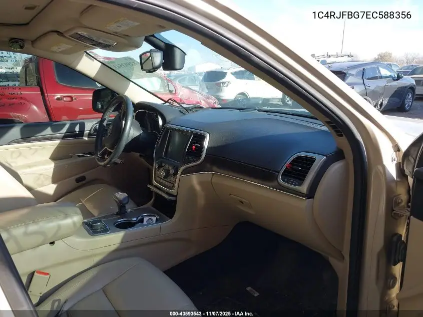 1C4RJFBG7EC588356 2014 Jeep Grand Cherokee Limited