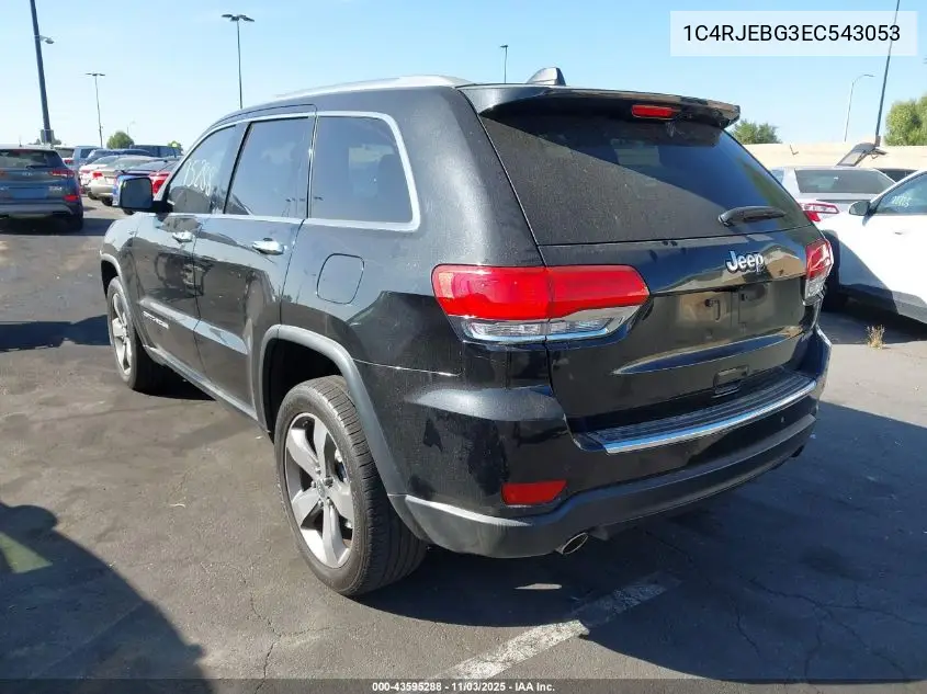 1C4RJEBG3EC543053 2014 Jeep Grand Cherokee Limited