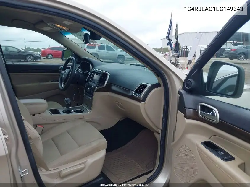 1C4RJEAG1EC149343 2014 Jeep Grand Cherokee Laredo