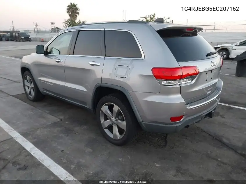 1C4RJEBG5EC207162 2014 Jeep Grand Cherokee Limited