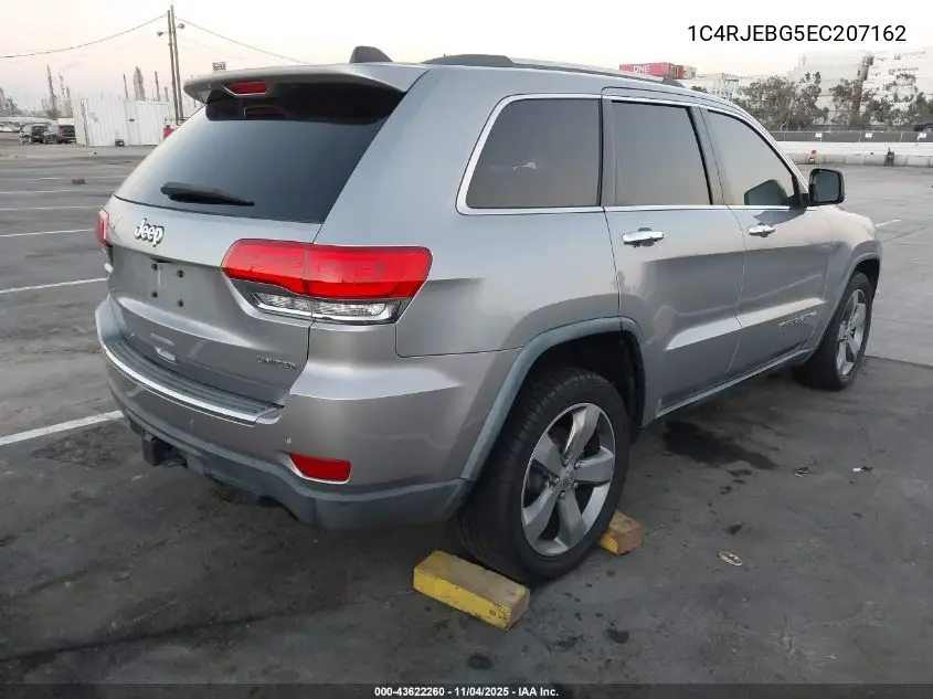 1C4RJEBG5EC207162 2014 Jeep Grand Cherokee Limited