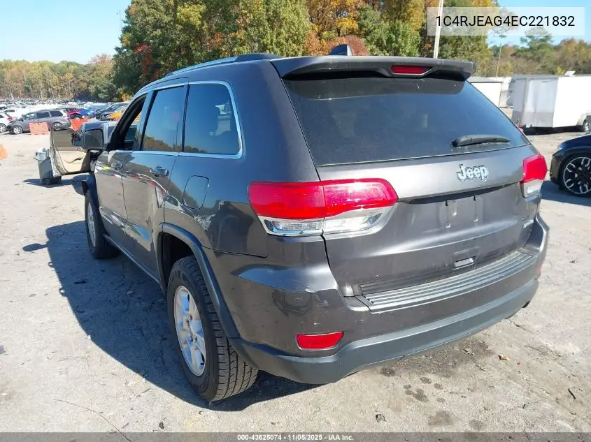 1C4RJEAG4EC221832 2014 Jeep Grand Cherokee Laredo