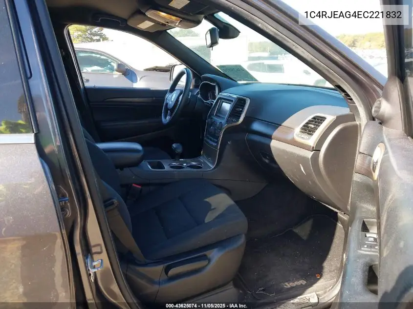 1C4RJEAG4EC221832 2014 Jeep Grand Cherokee Laredo
