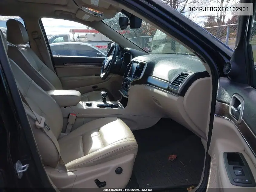 1C4RJFBGXEC102901 2014 Jeep Grand Cherokee Limited