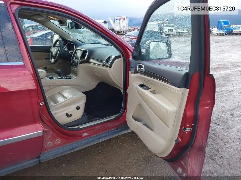 1C4RJFBM0EC315720 2014 Jeep Grand Cherokee Limited