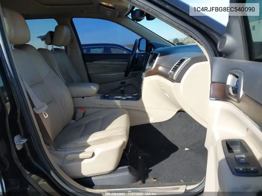 1C4RJFBG8EC540090 2014 Jeep Grand Cherokee Limited