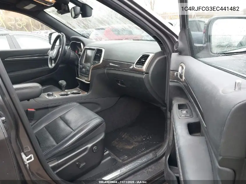 1C4RJFCG3EC441482 2014 Jeep Grand Cherokee Overland