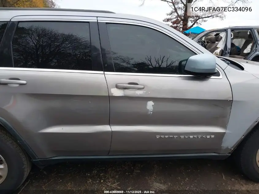 1C4RJFAG7EC334096 2014 Jeep Grand Cherokee Laredo