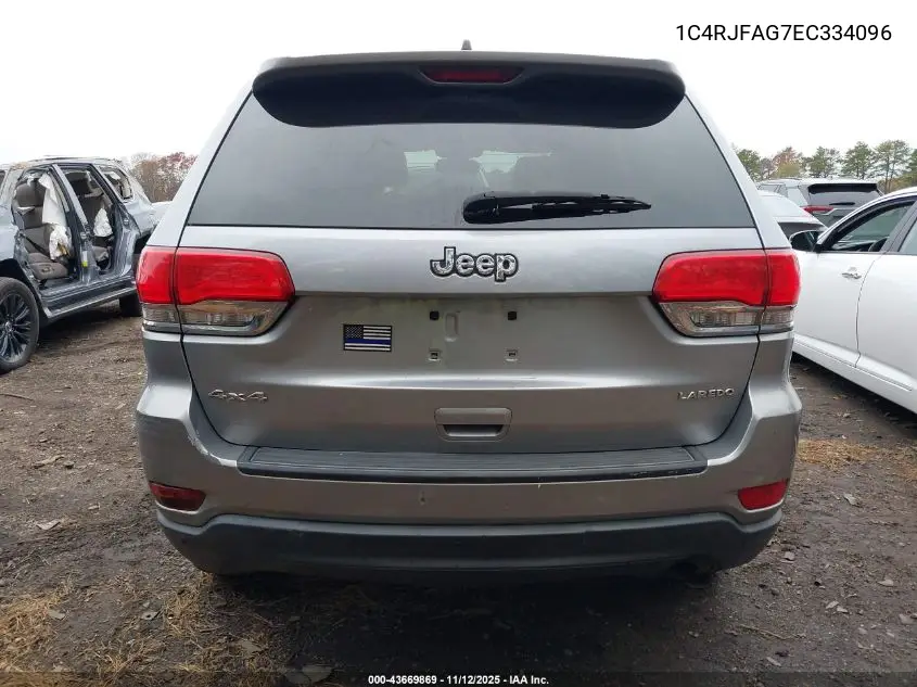 1C4RJFAG7EC334096 2014 Jeep Grand Cherokee Laredo