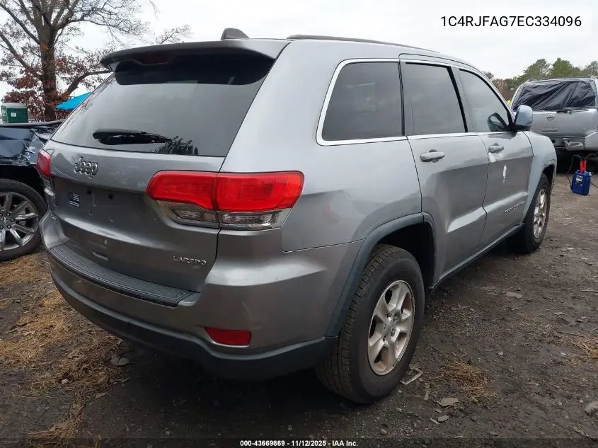 1C4RJFAG7EC334096 2014 Jeep Grand Cherokee Laredo