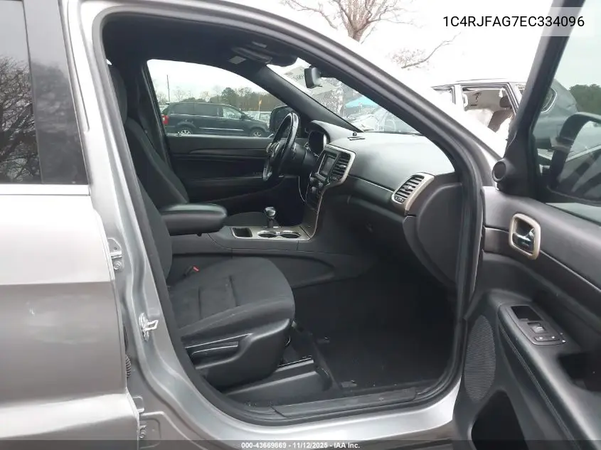 1C4RJFAG7EC334096 2014 Jeep Grand Cherokee Laredo