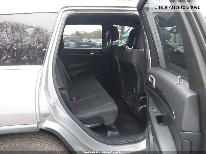 1C4RJFAG7EC334096 2014 Jeep Grand Cherokee Laredo