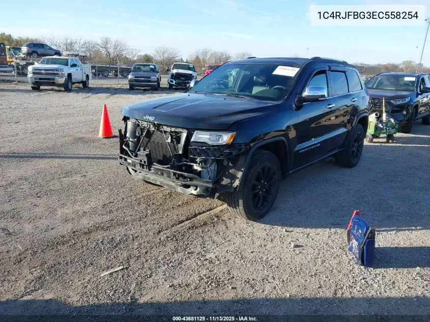 1C4RJFBG3EC558254 2014 Jeep Grand Cherokee Limited