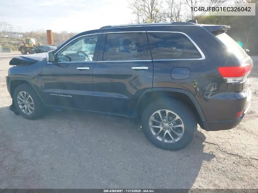 1C4RJFBG1EC326042 2014 Jeep Grand Cherokee Limited
