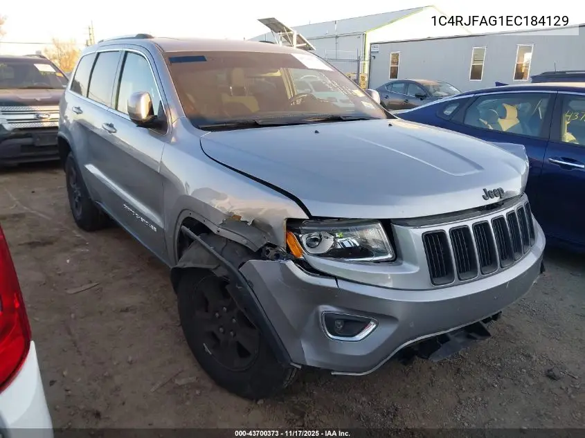1C4RJFAG1EC184129 2014 Jeep Grand Cherokee Laredo