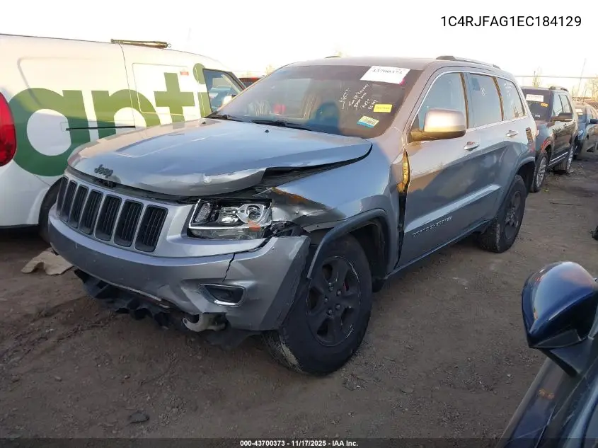 1C4RJFAG1EC184129 2014 Jeep Grand Cherokee Laredo