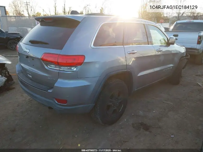 1C4RJFAG1EC184129 2014 Jeep Grand Cherokee Laredo