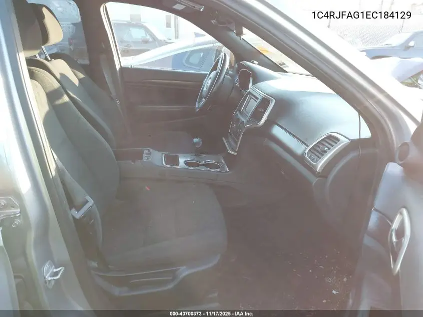 1C4RJFAG1EC184129 2014 Jeep Grand Cherokee Laredo
