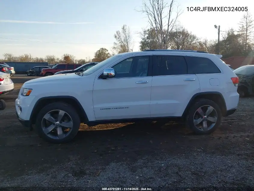 1C4RJFBMXEC324005 2014 Jeep Grand Cherokee Limited