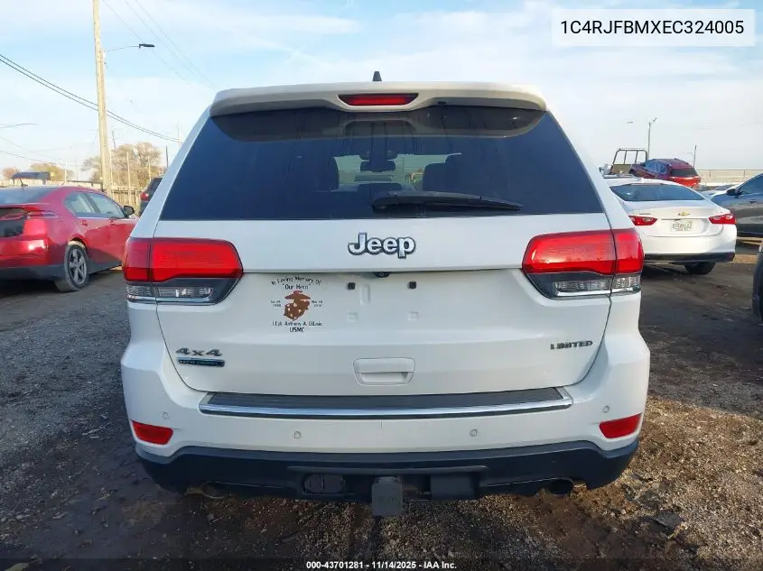 1C4RJFBMXEC324005 2014 Jeep Grand Cherokee Limited