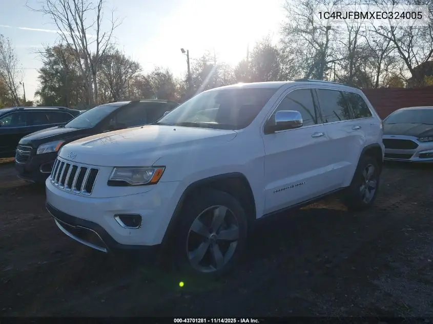 1C4RJFBMXEC324005 2014 Jeep Grand Cherokee Limited