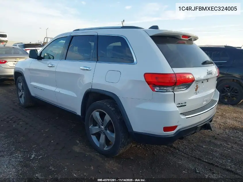 1C4RJFBMXEC324005 2014 Jeep Grand Cherokee Limited