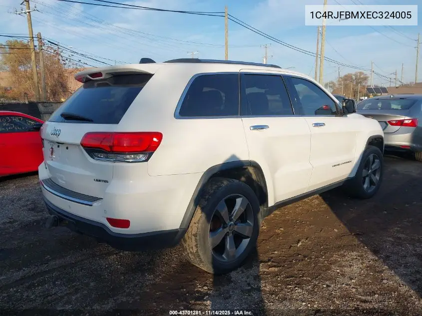 1C4RJFBMXEC324005 2014 Jeep Grand Cherokee Limited