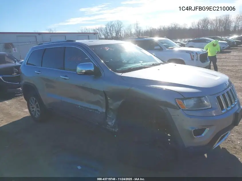 1C4RJFBG9EC210006 2014 Jeep Grand Cherokee Limited