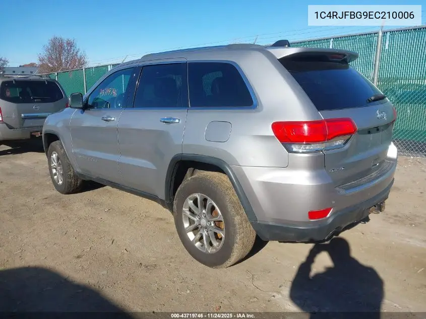 1C4RJFBG9EC210006 2014 Jeep Grand Cherokee Limited