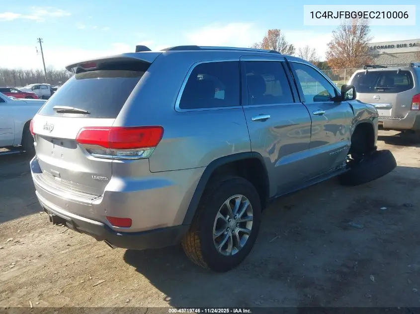 1C4RJFBG9EC210006 2014 Jeep Grand Cherokee Limited