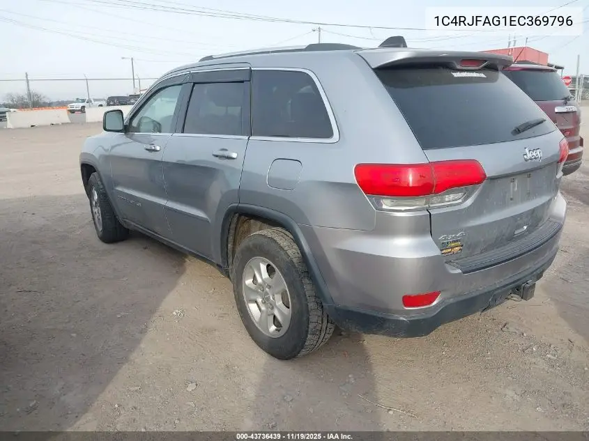1C4RJFAG1EC369796 2014 Jeep Grand Cherokee Laredo