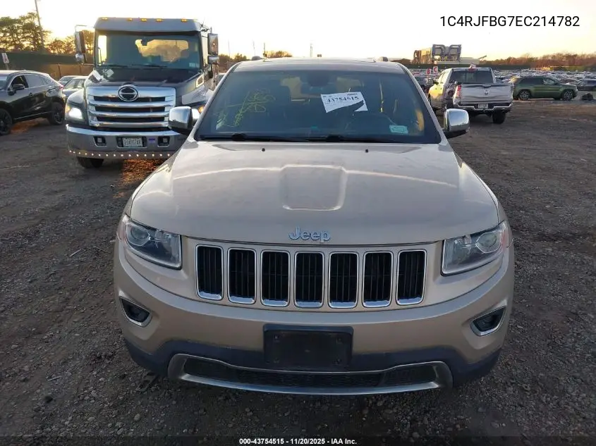 1C4RJFBG7EC214782 2014 Jeep Grand Cherokee Limited