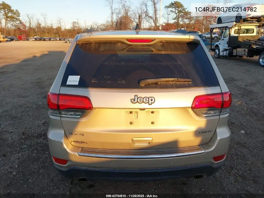 1C4RJFBG7EC214782 2014 Jeep Grand Cherokee Limited