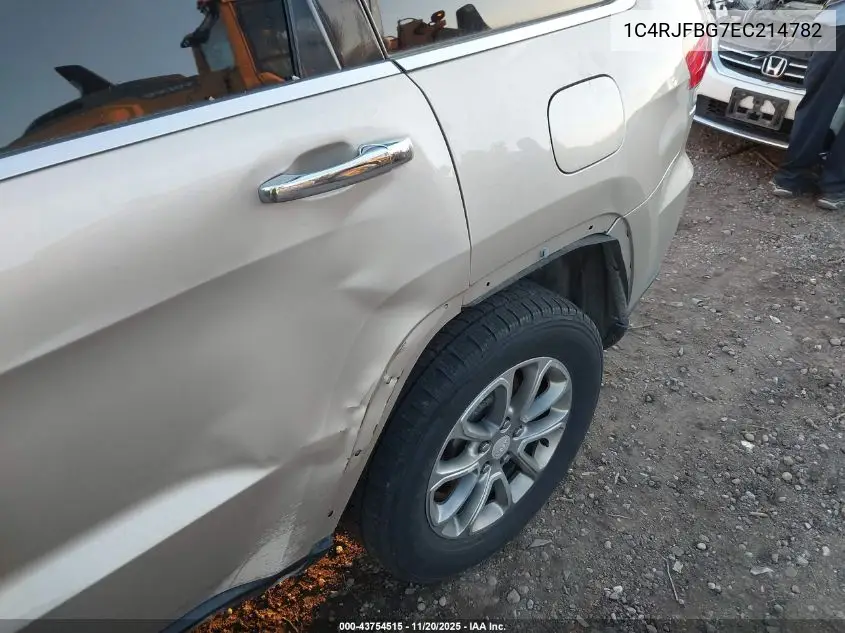 1C4RJFBG7EC214782 2014 Jeep Grand Cherokee Limited